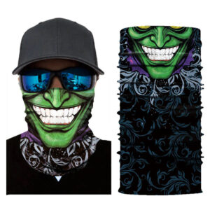 Masque Boufflon Vert Cache Cou Col Bandana Foulard Bonnet Mask NEUF