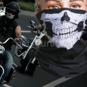 Masque Skull Biker Airsoft Motard Moto Cache Cou Col Bandana NEUF