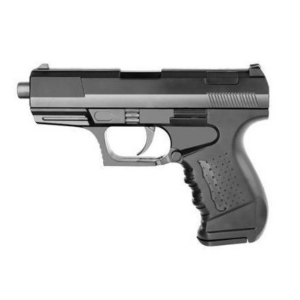PISTOLET A BILLES PP9 KIDDOS PLAN BETA SPRING ABS NOIR 0.5 JOULE + 500 Billes