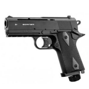 Pack pistolet Borner WC 401 4.5mm BB 3 j + 5 cartouches de CO2 12g + 1 biberon