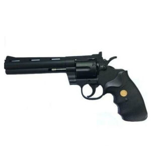 Revolver 357 Magnum 6" Ressort Noir (Galaxy) Airsoft 1J Spring + 500 billes