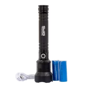 LAMPE LED2608 - TORCHE ZOOM 3 MODES 2000-10000 LUMENS Batteries incluses