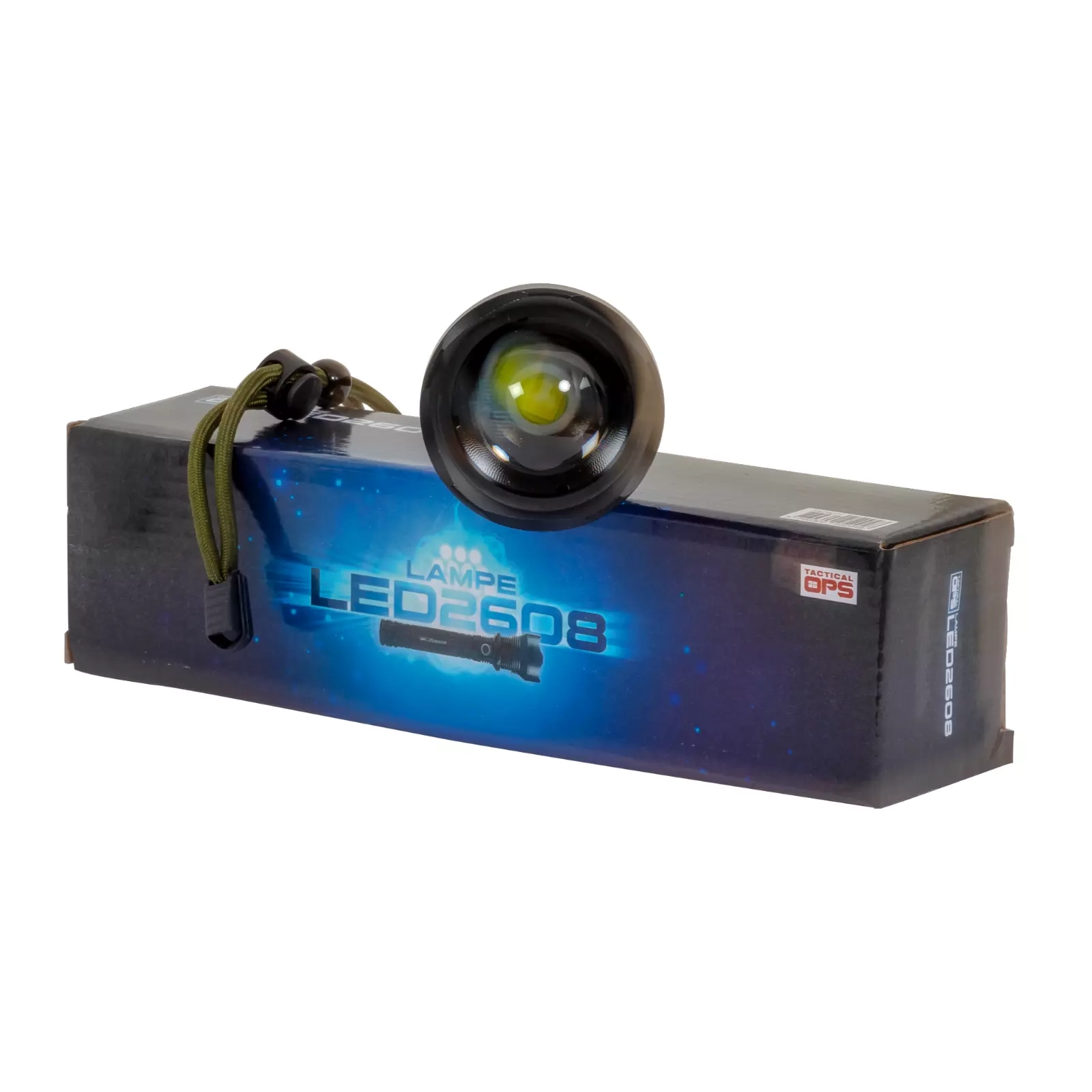 LAMPE LED2608 - TORCHE ZOOM 3 MODES 2000-10000 LUMENS Batteries incluses – Image 3