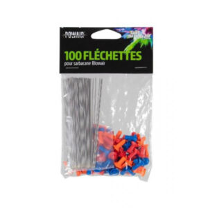 Lot de 100 Darts Dards FLECHETTES Traits POUR SARBACANE BLOWAIR
