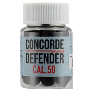 POT DE 30 BILLES Caoutchouc CAL. 50 1.3g Concorde Defender