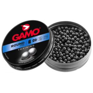 BOITE DE 500 PLOMBS ROUND FUN 4,5 MM 0.53gr grain 8.17