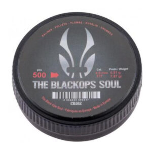 PLOMBS THE BLACK OPS SOUL À TÊTE POINTUE CAL. 4,5 MM 0.51gr