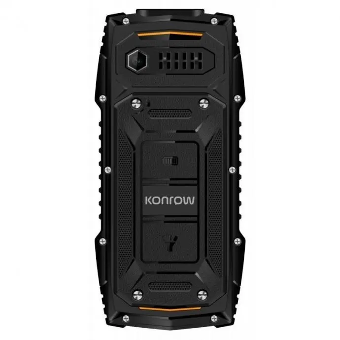Konrow Stone Plus - Téléphone Antichoc Certifié IP68 - 2.4'' - Double Sim - Noir – Image 2