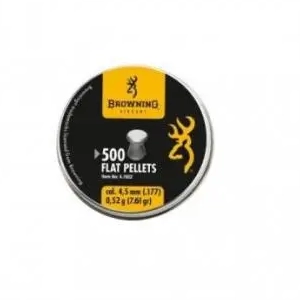 500 PLOMBS PLATS BROWNING - CALIBRE 4.5 MM