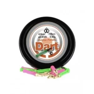 BOÎTE DE 10 PLOMBS FLÉCHETTES CALIBRE 4.5 MM