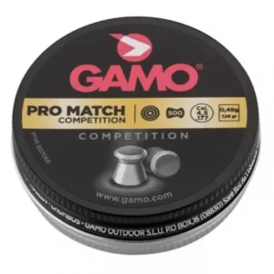 BOÎTE DE 500 PLOMBS GAMO PRO MATCH COMPETITION - CALIBRE 4.5MM