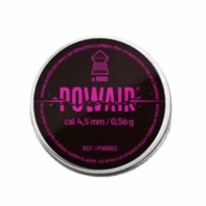 BOÎTE DE 500 PLOMBS POINTUS POWAIR - CALIBRE 4.5MM