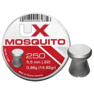 Boîte de 250 plombs plats Umarex Mosquito - 5.5mm 0.96g