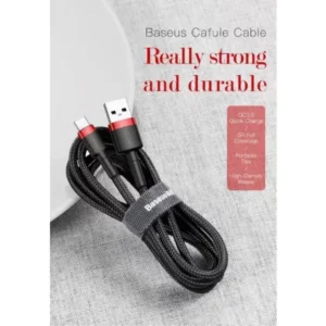 Câble USB Baseus Type C Charge rapide 3.0 Pour Smartphone Tablette PC
