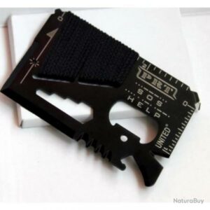 Carte Survie Tactique Outdoor Camping PRT SOS HELP
