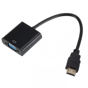 HDMI mâle vers VGA Femelle câble convertisseur adaptateur numérique analogique HD 1080P