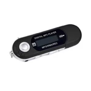 Lecteur Mp3 Clé usb Noir Port Micro SD Ecran