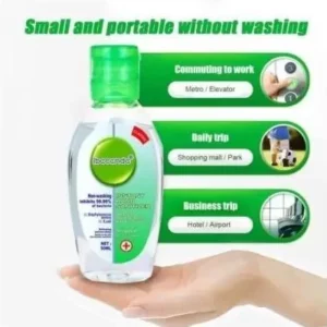 Lot de 5 Gel Savon Instant Hand Sanitizer 50ml