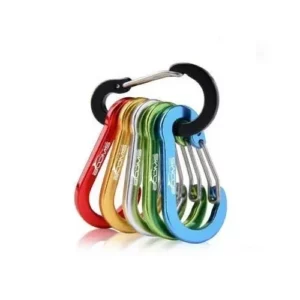 Lot de 6 Mousquetons 6 Couleurs Booms