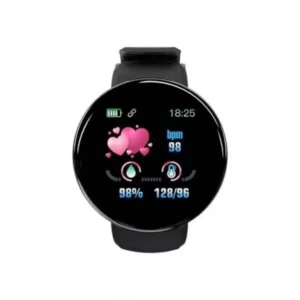 Montre connectée bluetooth Smartwatch D18 Noir