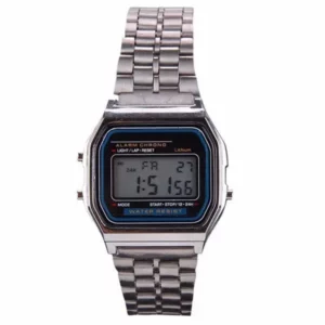 Montre digitale Silver couleur Argent étanche pour Homme/Femme/Enfant NEUF