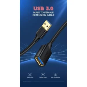 Ugreen Câble d'Extension Rallonge 1 Mètre USB 3.0 NEUF