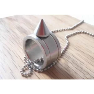 Bague Poing Américain Self-Defense Survie Acier NEUF