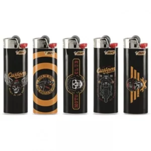 Lot de 5 Briquets à pierre BIC Maxi Rider Hell