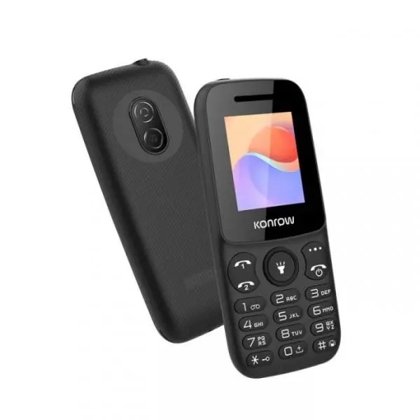 Téléphone Portable Konrow MOBY Noir – Image 3