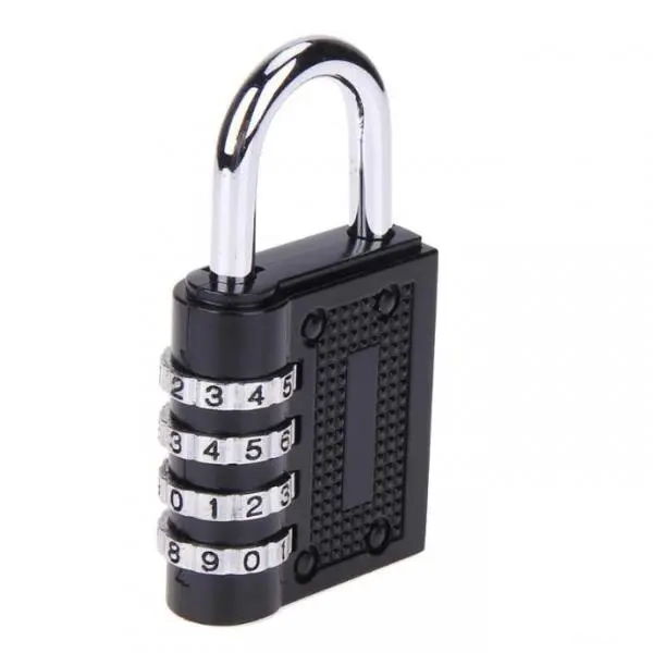 Cadenas 4 Combinaisons Alliage De Zinc Noir 80*40*13mm/3.14*1.57*0.5 – Image 3
