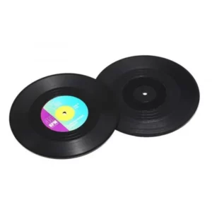 Set de 6 Dessous de Verre Sous Bocks Vinyle