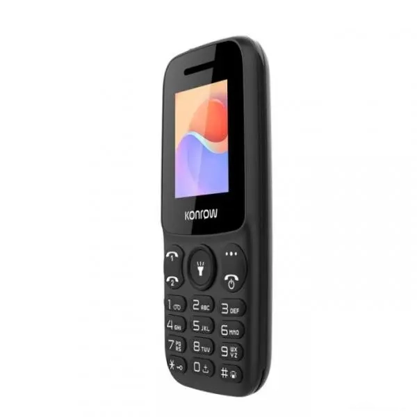Téléphone Portable Konrow MOBY Noir – Image 4