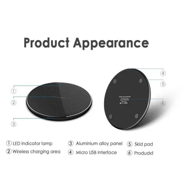 Chargeur sans fil 20W pour smartphone charge rapide Iphone Android – Image 3