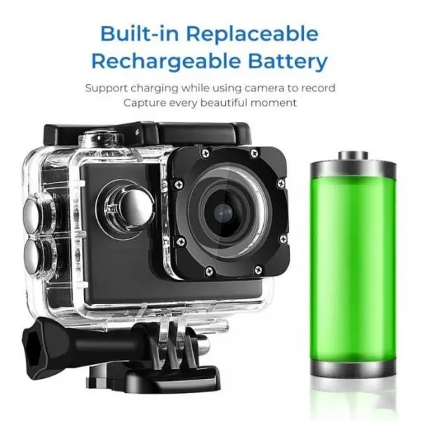 Mini Caméra de Sport HD Étanche et Intelligente sans Fil Appareil DV pour l'Ext – Image 6