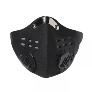 Masque Anti-Pollution en Néoprène Etanche Lavable Filtre Remplaçable Double Valve