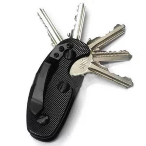 Porte-Clé Noir Black Key Holder NEUF NEW