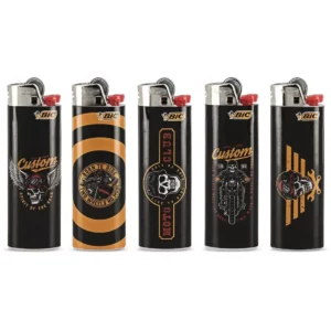 Lot de 5 Briquets à pierre BIC Maxi Rider Hell