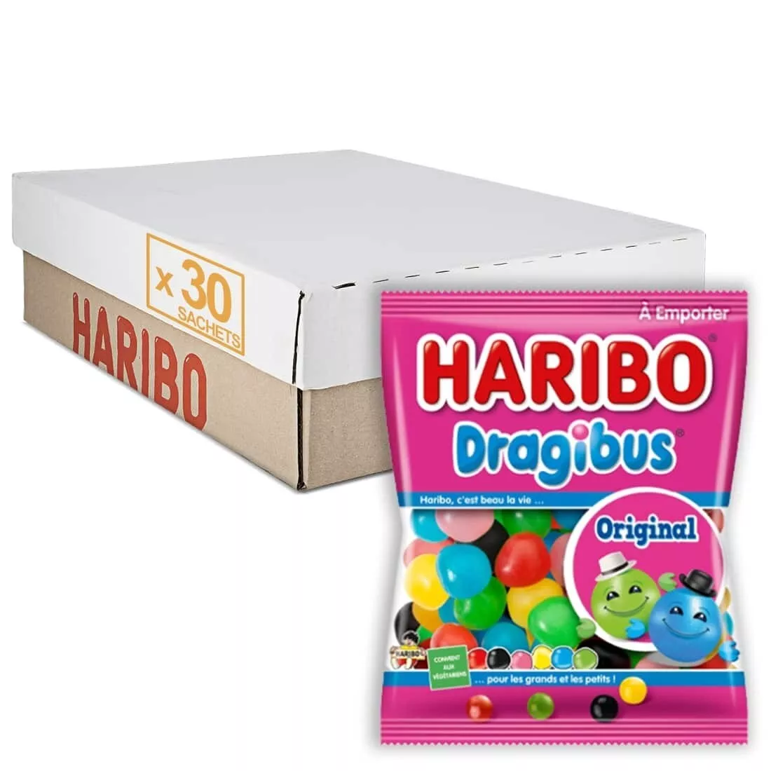 Lot de 5x Haribo Dragibus 120g