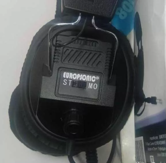 Casque Audio EUROPSONIC SA8000 VHS Commutateur mono/stéréo Règlage ind – Image 2