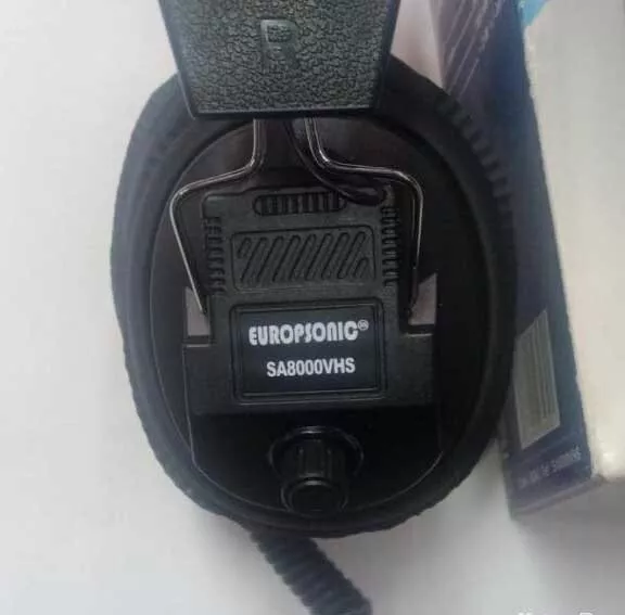 Casque Audio EUROPSONIC SA8000 VHS Commutateur mono/stéréo Règlage ind – Image 3