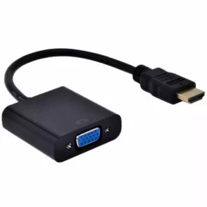 HDMI mâle vers VGA Femelle câble convertisseur adaptateur numérique analogique HD 1080P