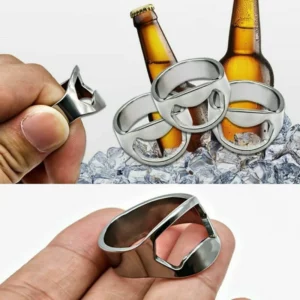 Bague Anneau Ring Decapsuleur Bière Beer NEUF NEW