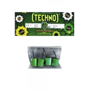 Sachet de 4 clignoteurs Techno