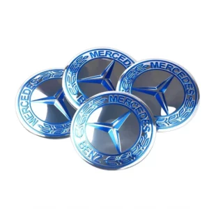 Lot de 4 Sticker Centre de Roue Etanche Moyeu Wheel cap Voiture Auto M Diam 56mm