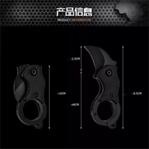 Petit Couteau griffe pliant multifonction survie