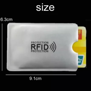 Lot 10 Etuis Porte Cartes Protection RFID Anti Fraude NEUF