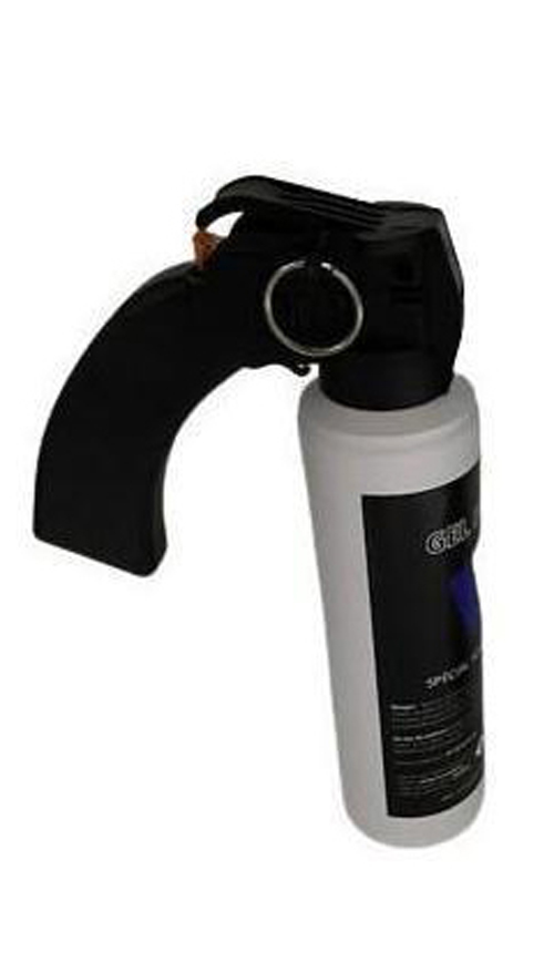 Bombe Lacrymogène AEROSOL Spray ANTI-AGRESSION SUPER PRO - GEL POIVRE - 100 ML POIGNEE
