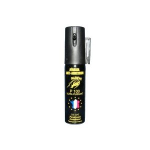 Bombe lacrymogène 25ml Gaz PUNCH P100