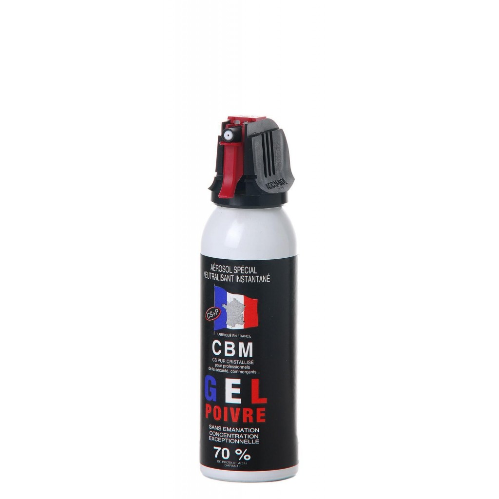 Bombe lacrymogène Spray Aerosol 100 ml Gel Poivre Umarex