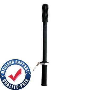 Matraque bâton caoutchouc avec accroche ceinture 48 cm